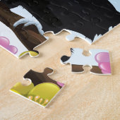 Mauritius reisposter legpuzzel (Zijkant)