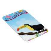 Mauritius-reisposter Magneet (Rechterzijde)