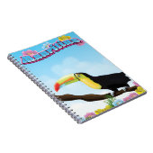 Mauritius-reisposter Notitieboek (Rechterzijde)