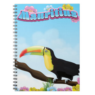 Mauritius-reisposter Notitieboek