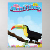 Mauritius reisposter poster (Voorkant)