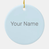 Mauritius Retro Indische Oceaan Dodo en Vlag Vinta Keramisch Ornament (Achterkant)