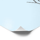 Mauritius Retro Indische Oceaan Dodo en Vlag Vinta Perfect Poster (Hoek)