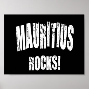 Mauritius Rocks. Poster