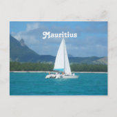 Mauritius Sailing Briefkaart (Voorkant)