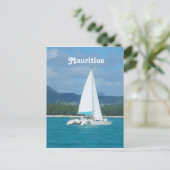 Mauritius Sailing Briefkaart (Staand voorkant)