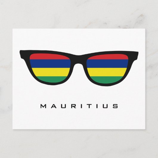 Mauritius Shades aangepast briefkaart voor tekst e (Voorkant)