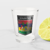Mauritius Shot Glas (Voorkant)