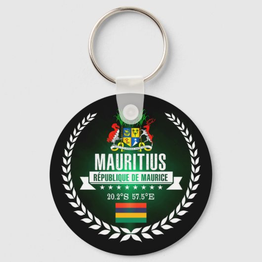 Mauritius Sleutelhanger (Voorkant)