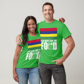 Mauritius souvenir eten reis retro t-shirt (Unisex)