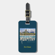 Mauritius  strand souvenir in de Indische Oceaan