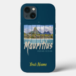 Mauritius  strand souvenir in de Indische Oceaan Case-Mate iPhone Case