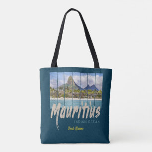 Mauritius strand souvenir in de Indische Oceaan Tote Bag