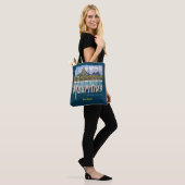 Mauritius strand souvenir in de Indische Oceaan Tote Bag (Op model)