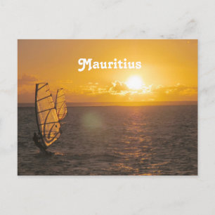 Mauritius Sunset Briefkaart