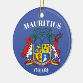 Mauritius Trip kerstversiering Keramisch Ornament (Links)