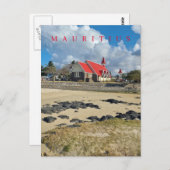 Mauritius uitzicht briefkaart (Voorkant / Achterkant)