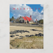 Mauritius uitzicht briefkaart (Voorkant)