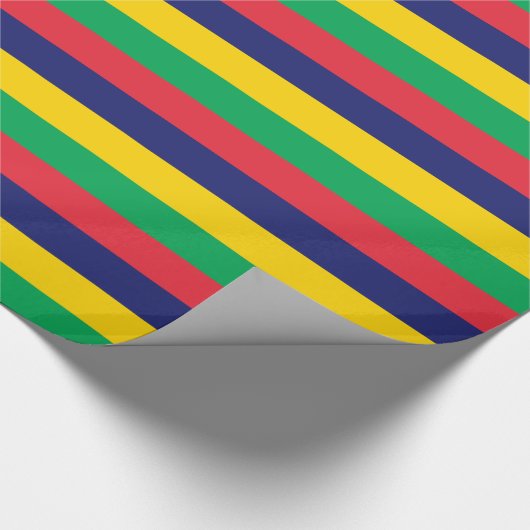 Mauritius-vlag Cadeaupapier (Hoek)