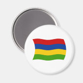 Mauritius Vlag Magneet (Voorkant / Achterkant)