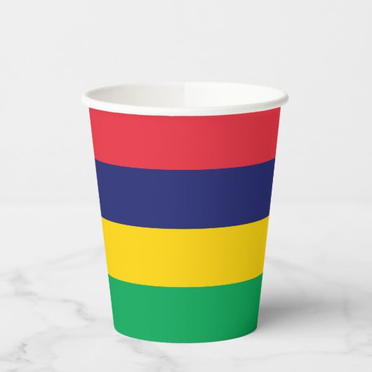 Mauritius-vlag Papieren Bekers (Links)