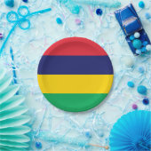Mauritius-vlag Papieren Bordje (Feest)