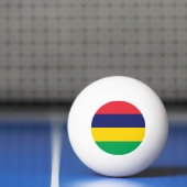 Mauritius Vlag Pingpongbal (Net)