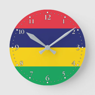 Mauritius-vlag Ronde Klok