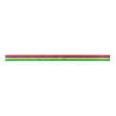Mauritius Vlag Satijnen Lint (Voorkant)
