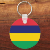 Mauritius Vlag Sleutelhanger (Achterkant)