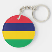 Mauritius Vlag Sleutelhanger (Achterkant)
