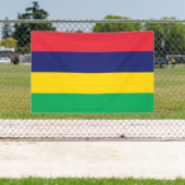 Mauritius-vlag Spandoek (Insitu)