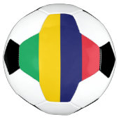 Mauritius Vlag Voetbal (Gedraaid)