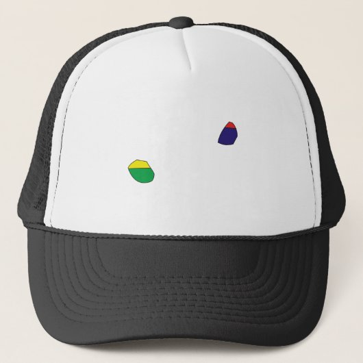 Mauritius - vlag - volledige grootte trucker pet (Voorkant)