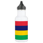 Mauritius-vlag Waterfles (Rechts)
