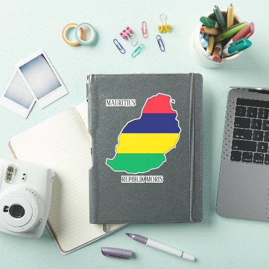 Mauritius-vlagplatriotic Sticker (iPad Cover)