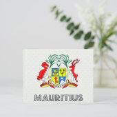 Mauritius wapenstilstand briefkaart (Staand voorkant)