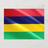 Mauritius - Waving Flag - Briefkaart (Voorkant)