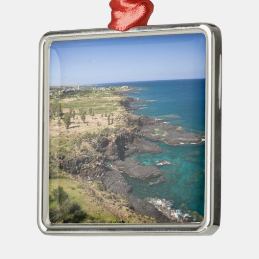 Mauritius, Western Mauritius, Belle Vue, Oceaan Metalen Ornament (Links)