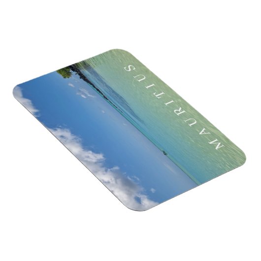 Mauritius zee en lucht uitzicht magneet (Rechterzijde)