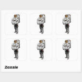 Maus Astronaut Sticker (Vel)