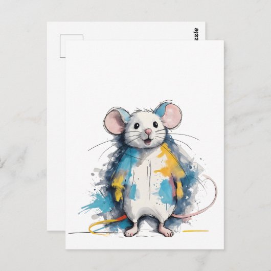 Maus Briefkaart (Voorkant / Achterkant)