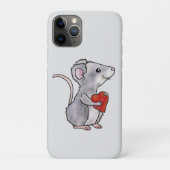 Maus mit Herz Case-Mate iPhone Case (Achterkant)