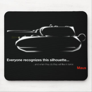 Maus Tenk Mousepad Muismat