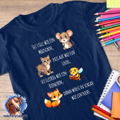 Mäuschen - Luchs - Biene - Fuchs 1 | Schulanfang T-shirt