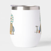 Mäuse nähen Eule (Rechts)