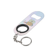 Mäuse nähen Eule Mini Flessenopener (Achterkant Gekanteld)