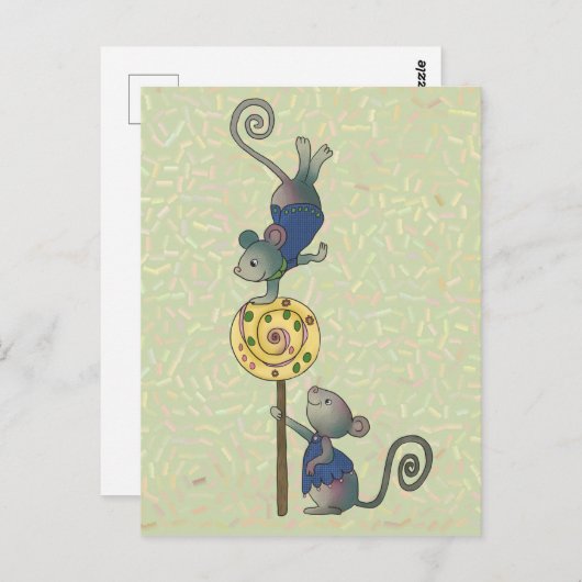 Mäusefest Briefkaart (Voorkant / Achterkant)