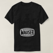 Mauser Sticker.png T-shirt (Design voorkant)