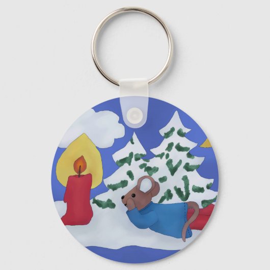 Mäuseweihnachten Sleutelhanger (Voorkant)